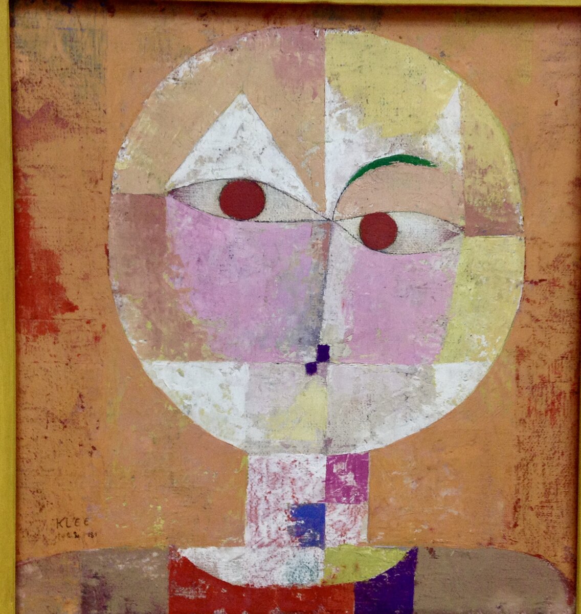 В больнице мы все на себя не похожи... На самом деле это картина Пауля Клее из музея в Базеле