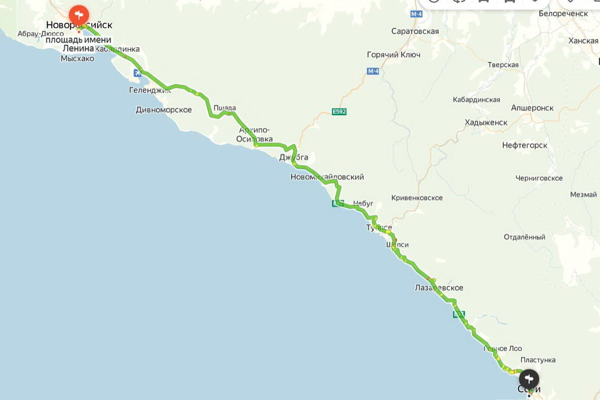 Не для слабонервных: как добраться из Новороссийска в Сочи | Там где мы. О  туризме | Дзен