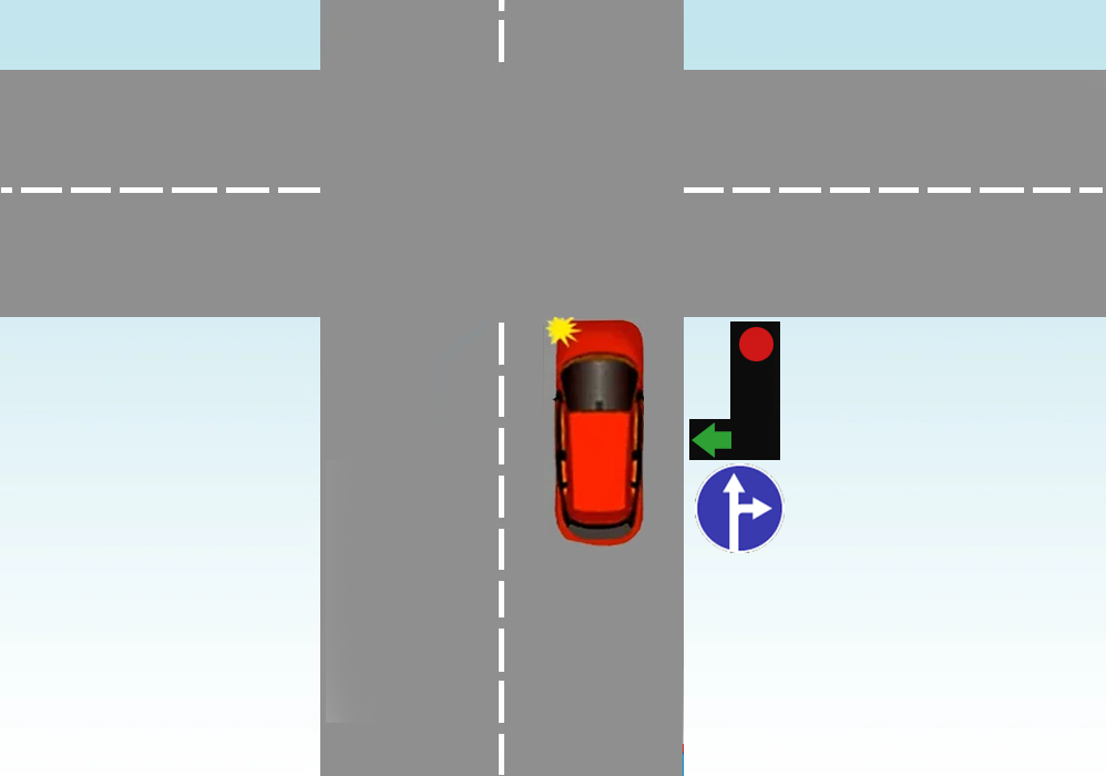 Светофор движение прямо. Знаки поворота и разворота на перекрестке. Знак движение прямо и направо на перекрестке со светофором. Знак поворот налево и разворот. Разворот направо.