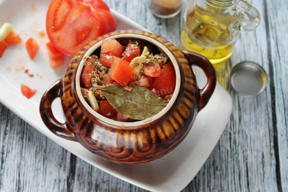 Гювеч с рыбой  