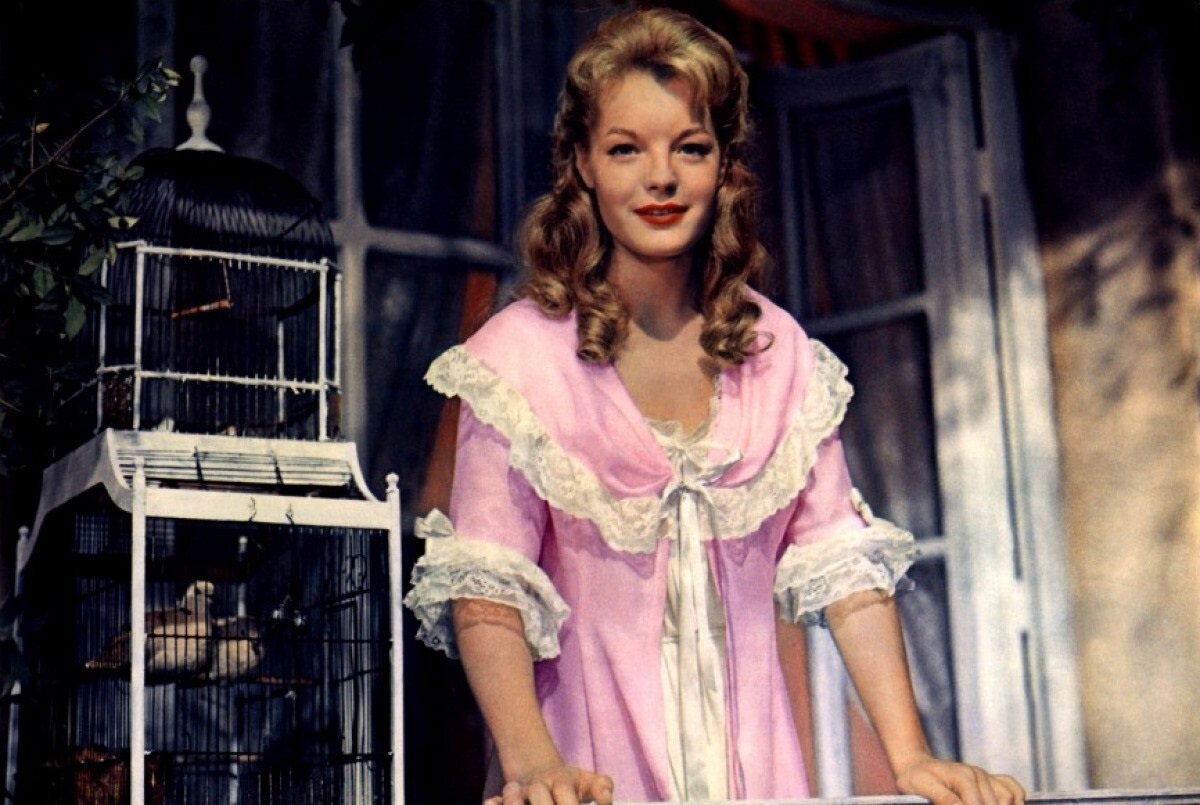 Роми Шнайдер в фильме "Кристина", 1958 год