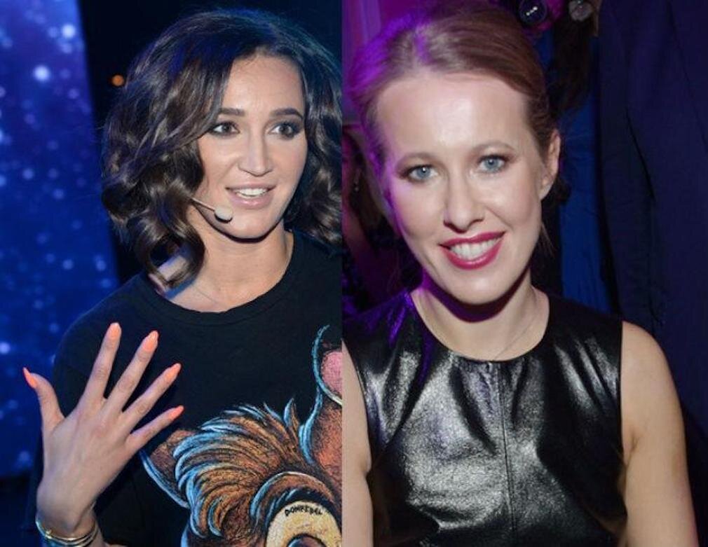 Ольга Бузова и Ксения Собчак. Фото https://teleprogramma.pro.