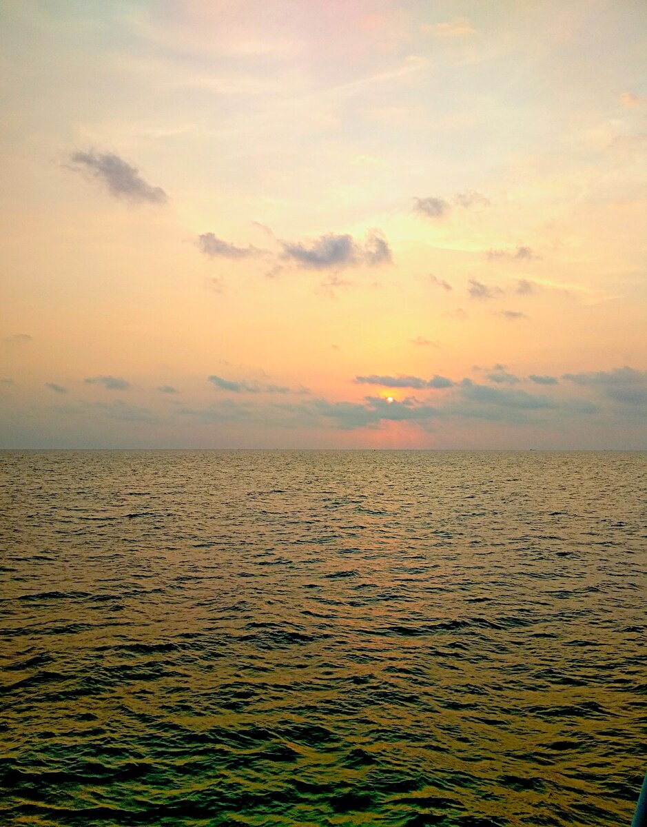 Встречаем закат...