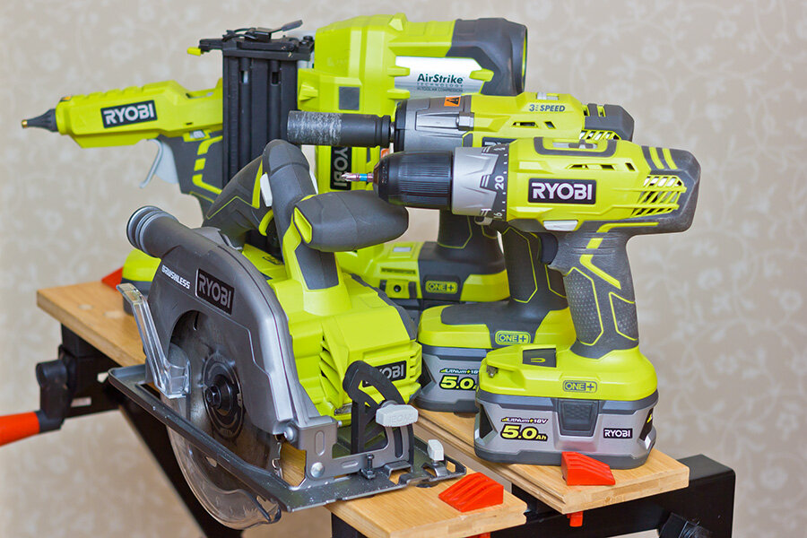 Инструменты аккумуляторной системы Ryobi One+. (Источник: фото автора)