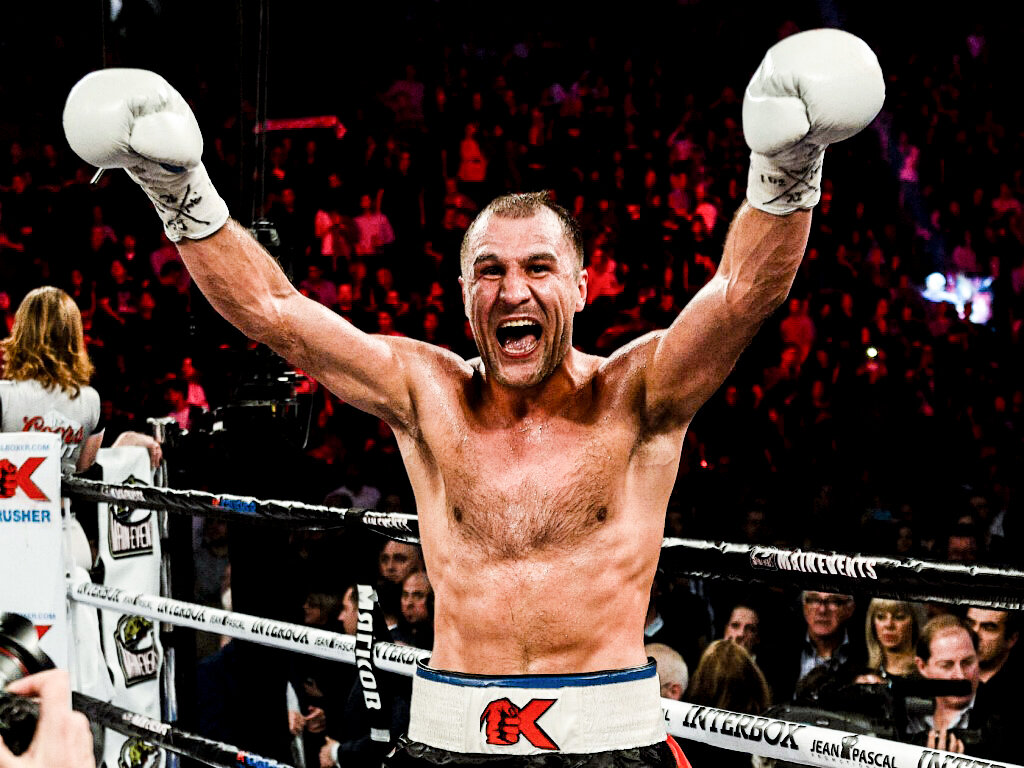 Сергей Ковалев на ринге в США