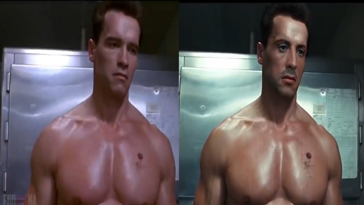 Deepfake Сильвестр Сталлоне - терминатор 