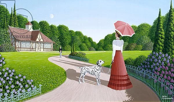 Питер Шумовский,MEETING IN THE PARK, 1996.