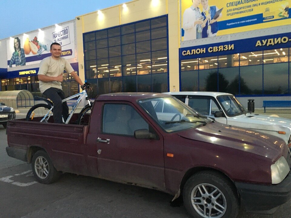 Для транспортировки мелкого транспорта. Фото автора