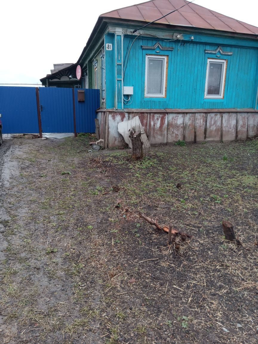Наш дом-сейчас.(без зарослей деревьев и травы)