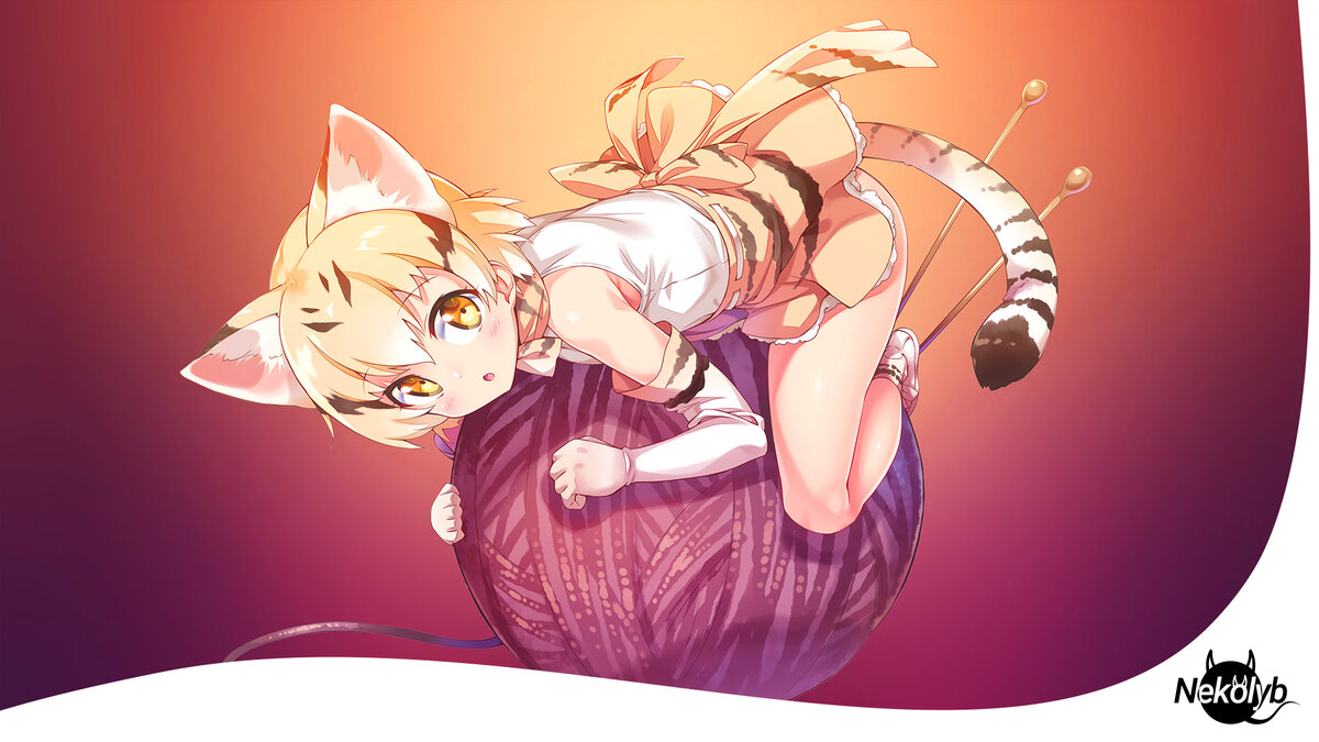 В поисках данной пикчи, автор практически помер от переизбытка кавайных неко-тян