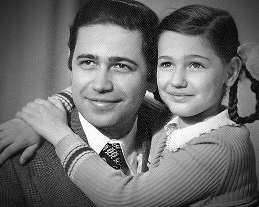 Е. Петросян и его дочь Викторина