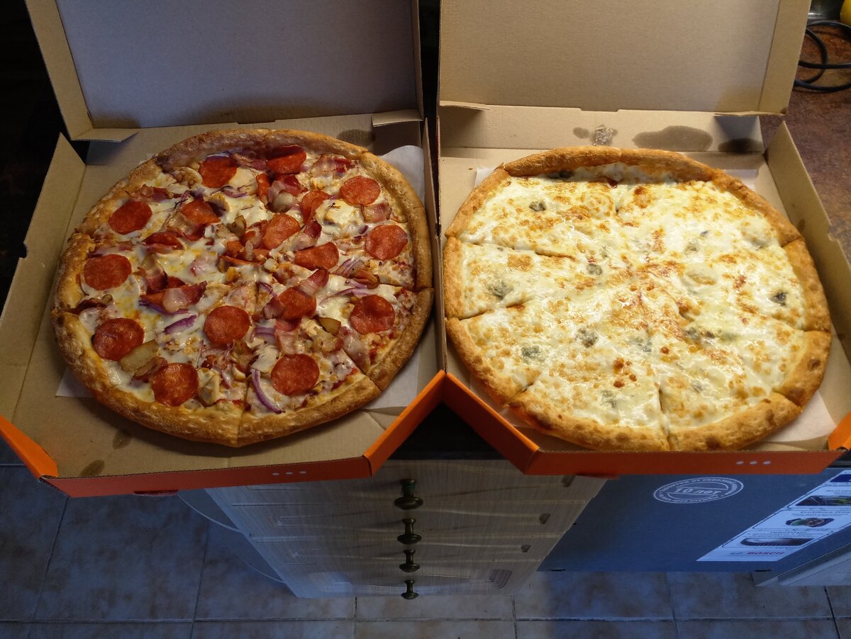 Наш заказ - Дон Бекон и 4 сыра