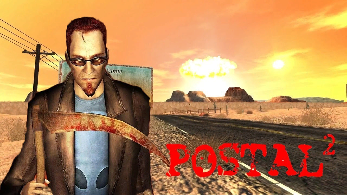 Postal de. Постал 2 обложка. Postal 2 чувак в полный рост. Постал 2 dude.