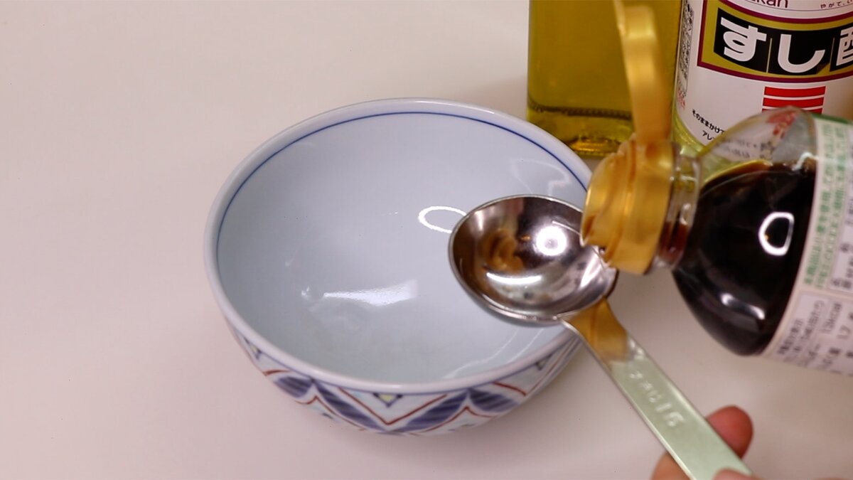 1 столовая ложка соевого соуса.