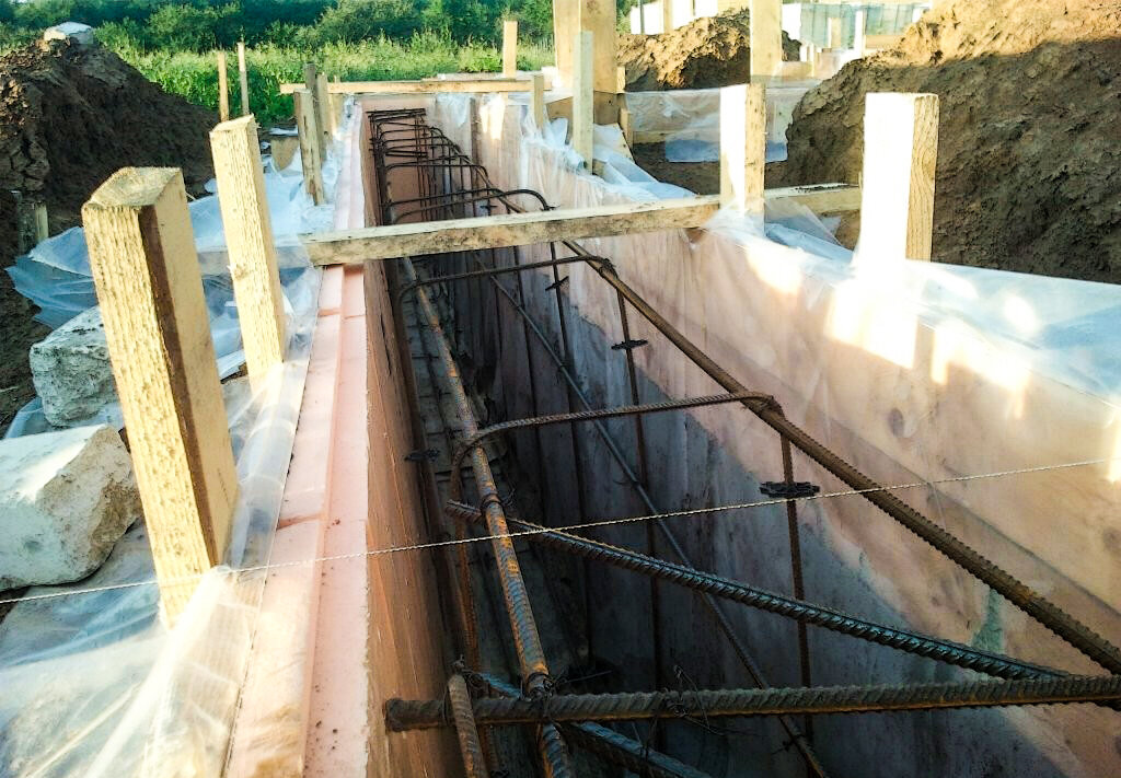 Опалубка с пленкой