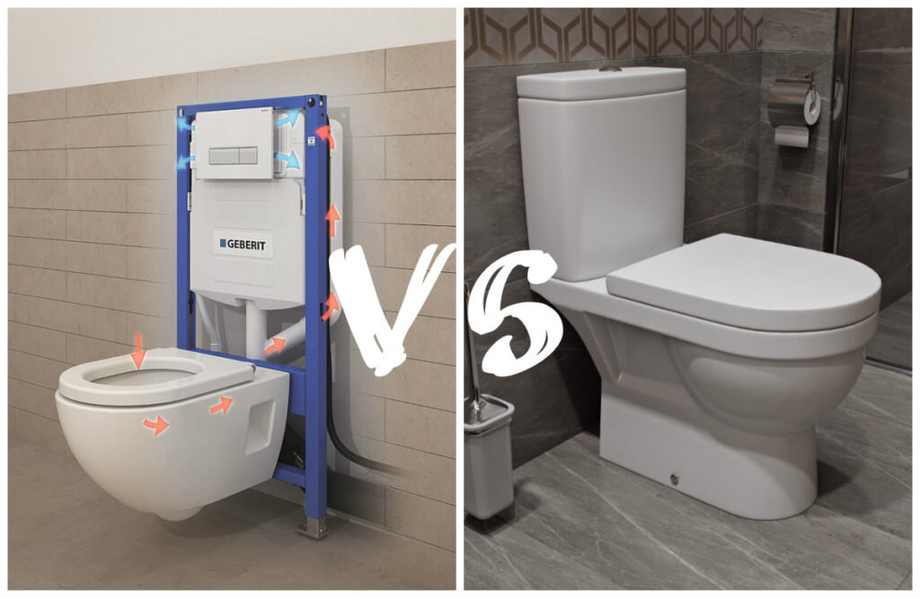 Жена выбрала подвесной унитаз. Я настоял на обычном! Что все-таки лучше?