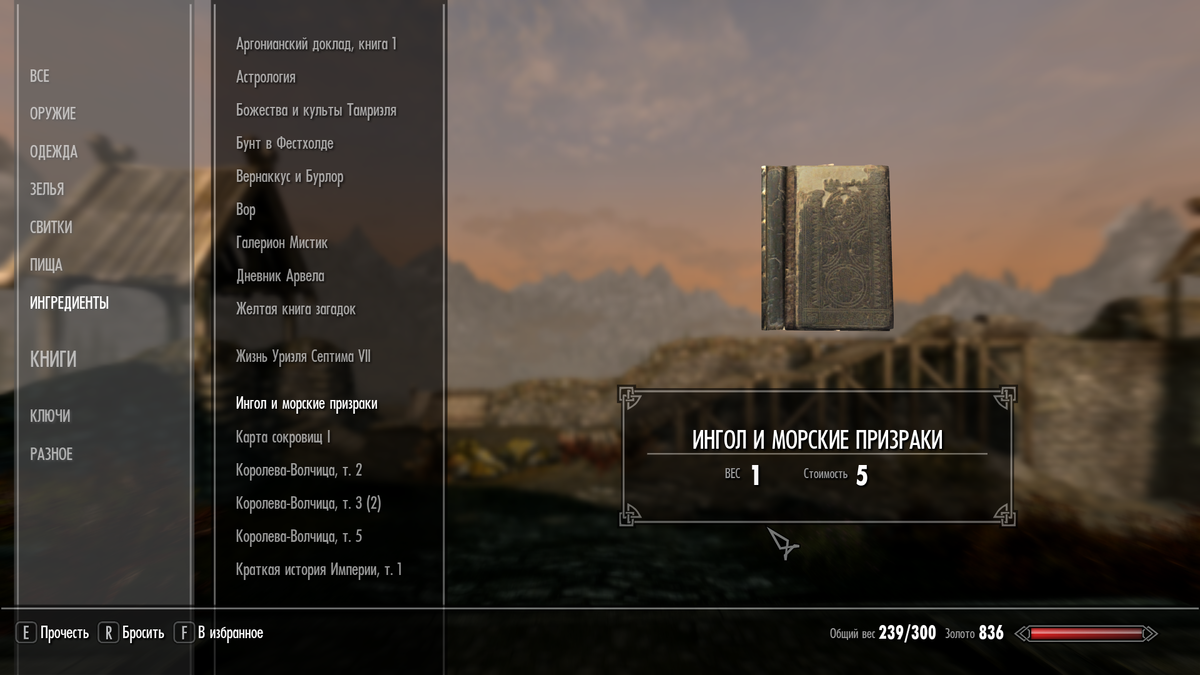 Книги в Скайриме и это еще не полная коллекция