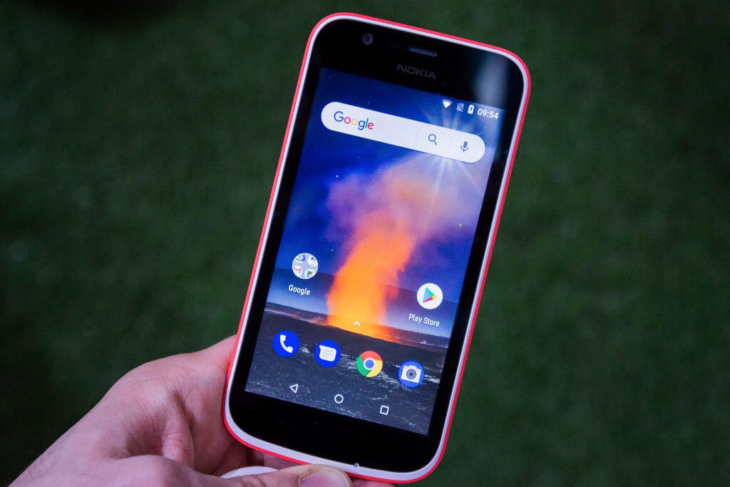 Стандартный смартфон на Android Go