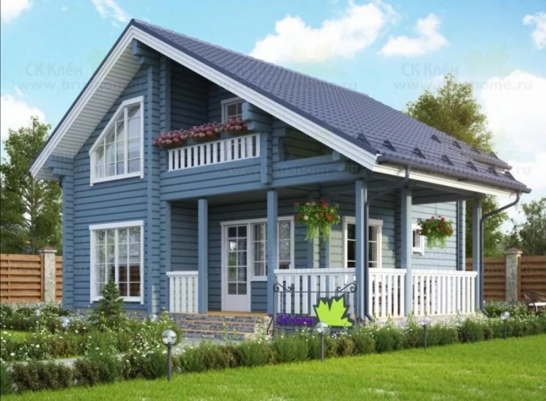 Вот такой домик мы хотели с мужем