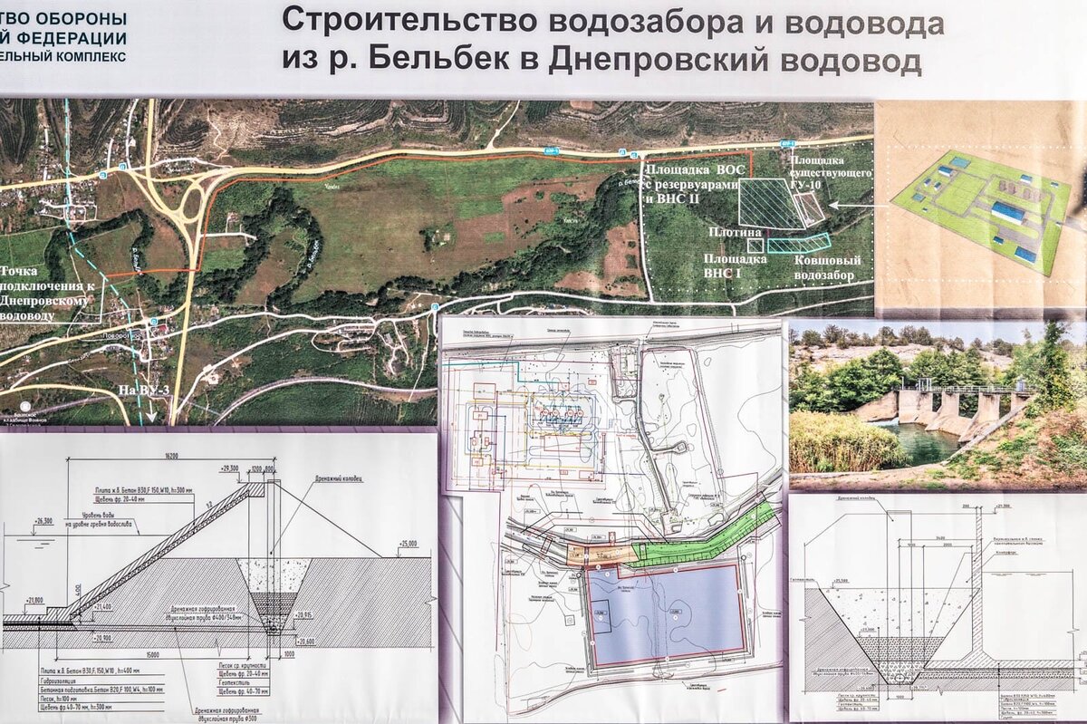 Водозабор на реке Бельбек проект