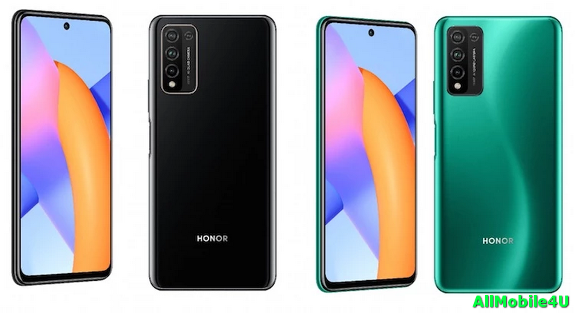 Honor 10X Lite будет выпускатся в трех цветах: чёрный, зелёный и серебристый цвета.