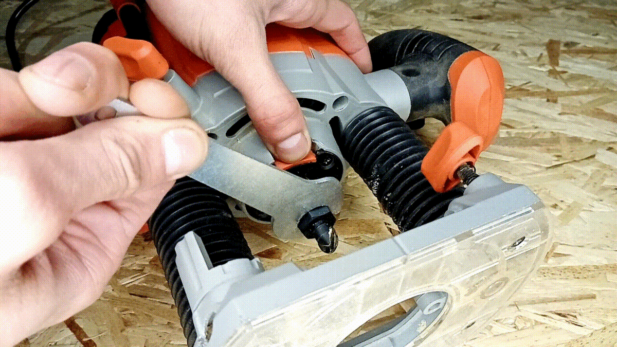 Неисправная кнопка блокировки шпинделя на фрезере