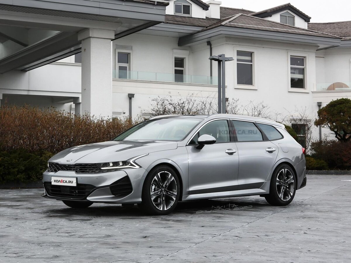 Новый универсал Kia Optima: первые изображения