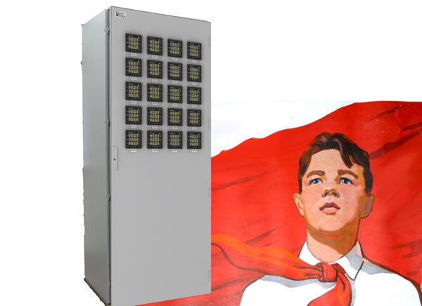 Типовой шкаф готов к работе на вашем объекте!
