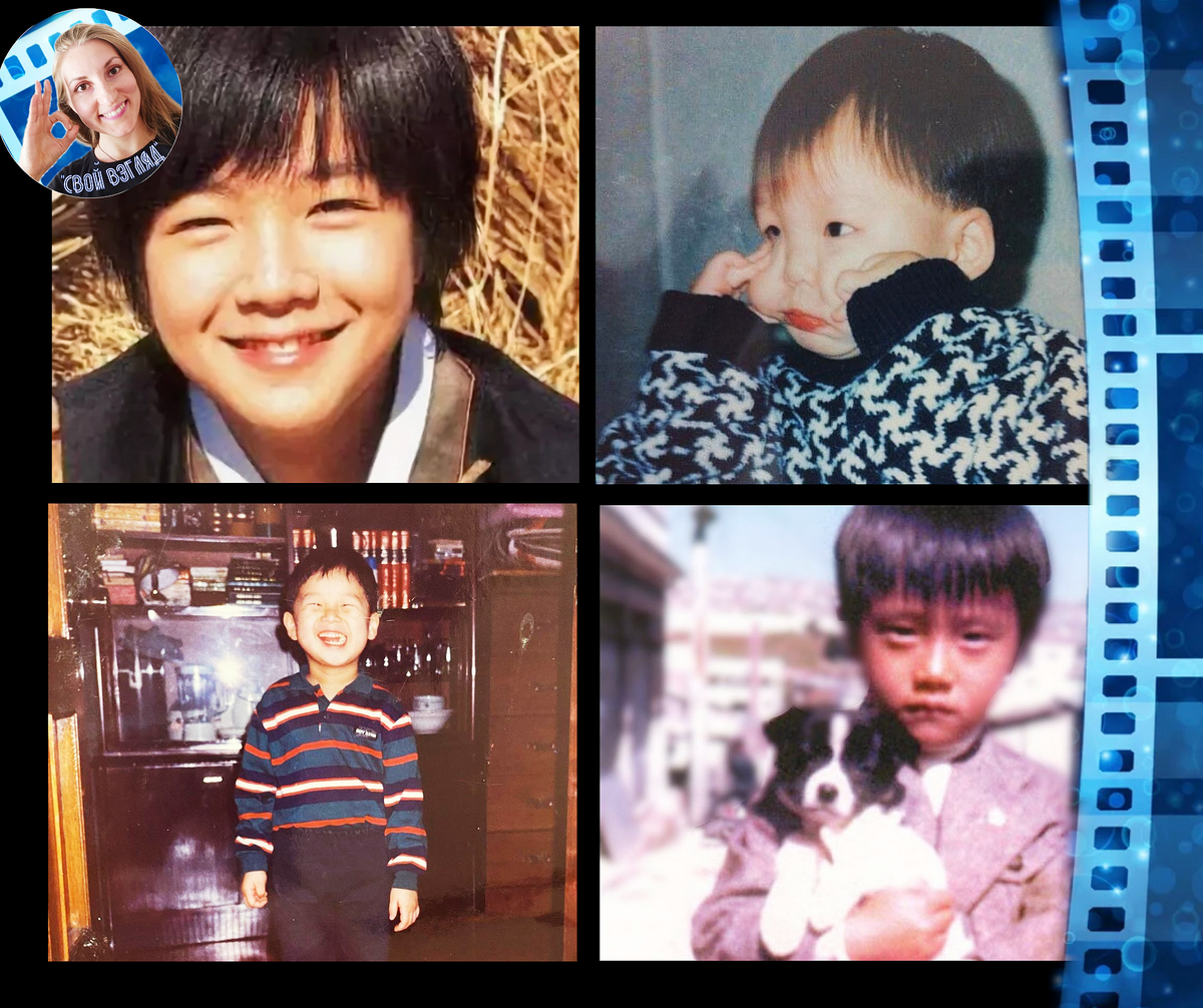 Популярные актëры в детстве. 