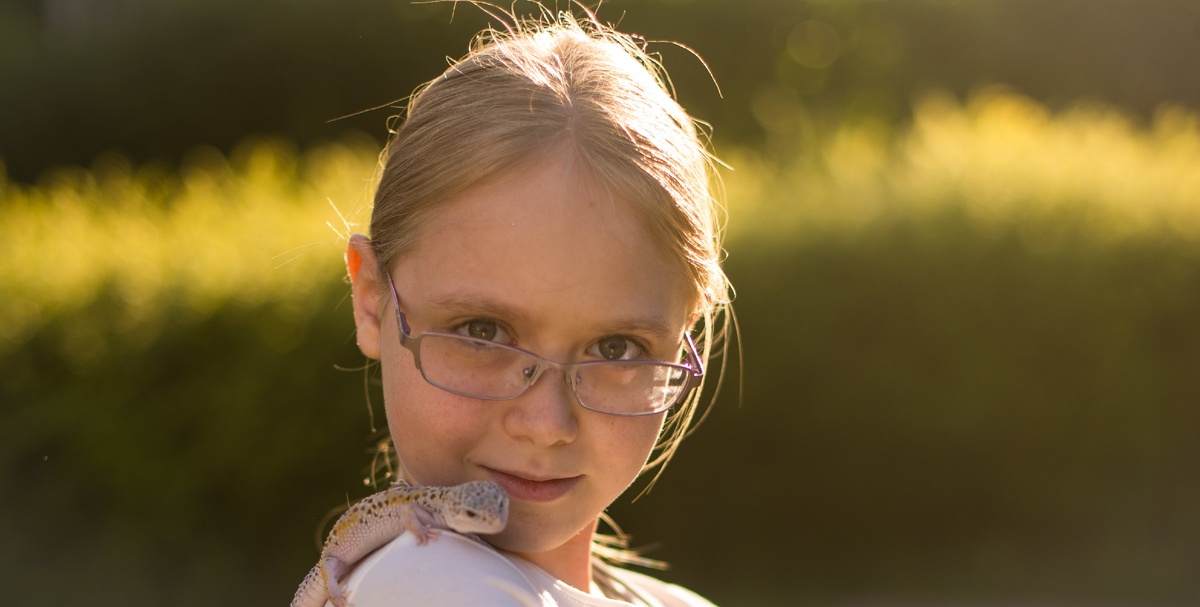 Это я и мой геккончик Лаки)