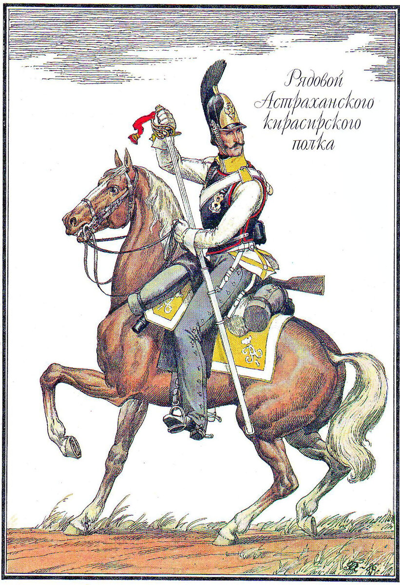 Астраханский кирасирский полк 1812