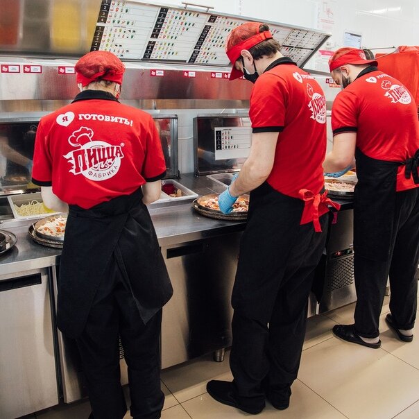 Фото взято из открытого доступа. Обратите внимание наверху полная таблица сборки пиццы!