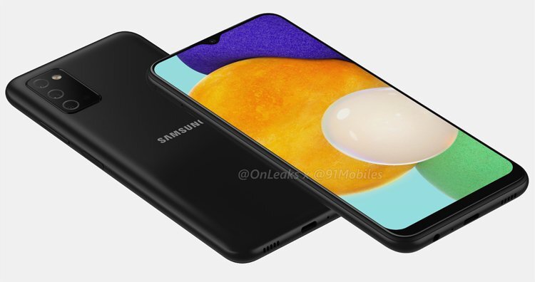 Так может выглядеть новый бюджетный смартфон Samsung Galaxy A03s