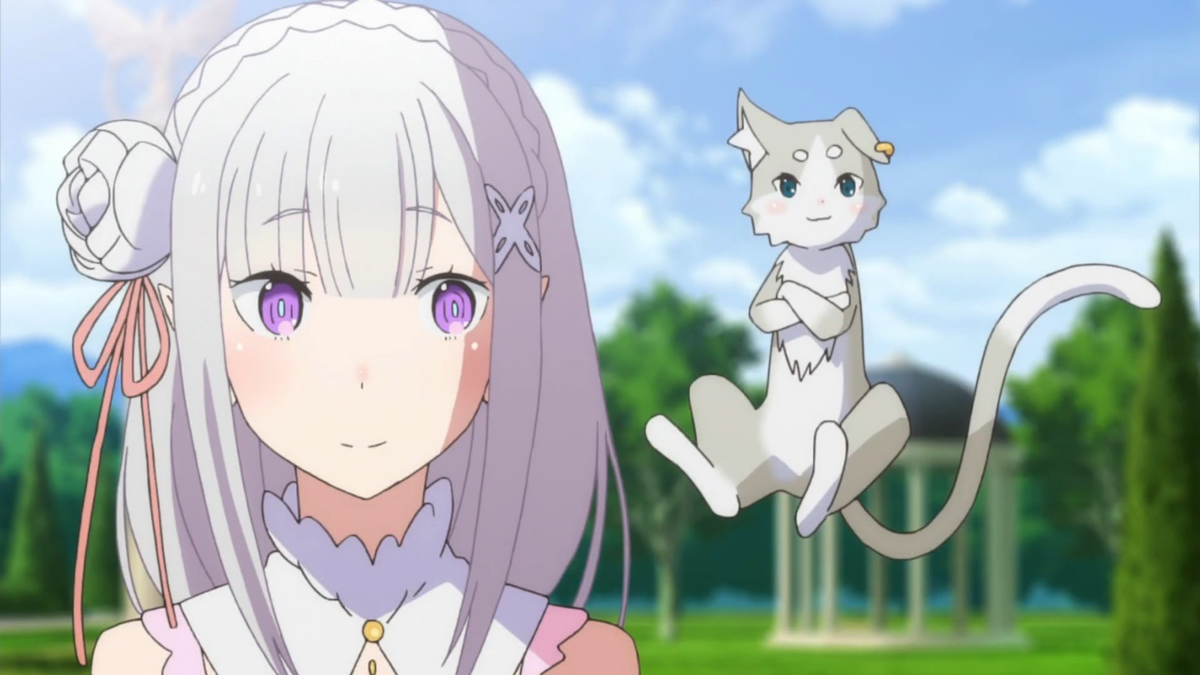Аниме жизнь в альтернативном мире с нуля. Эмилия re:Zero. Жизнь с нуля в альтернативном мире. Жизнь в альтернативном мире с нуля Эмилия. Ре Зеро Эмилия и пак.