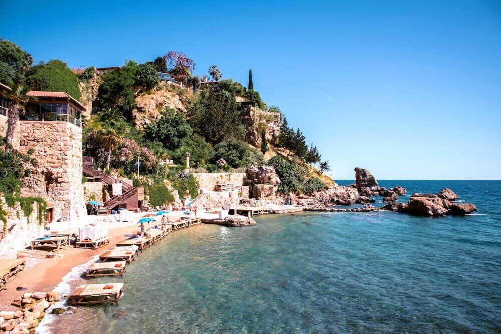 Пляж Мермерли, Анталия