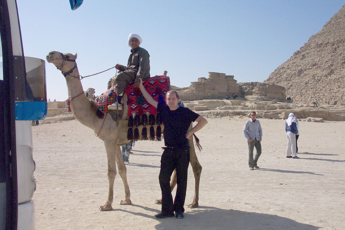 Автор в Египте. Фото тоже автора