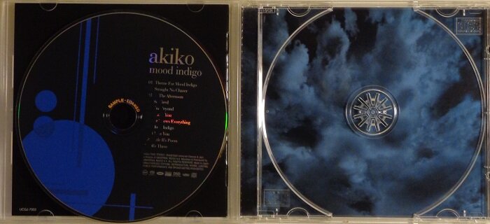 Akiko "Mood Indigo" SACD 5.1 - tray