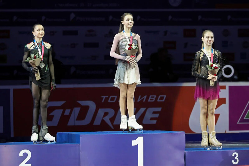 Трусова Щербакова Валиева