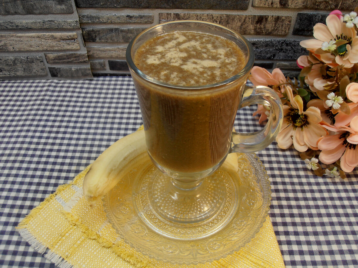 Кофейно-банановый смузи 