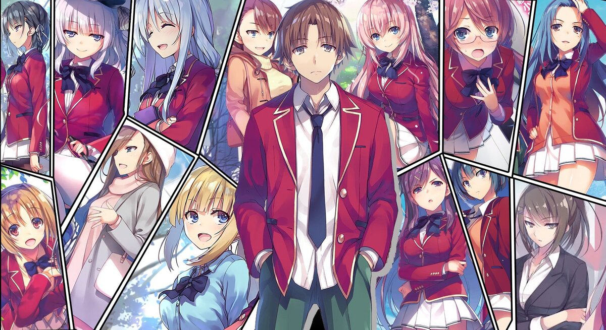 Аниме "Добро пожаловать в класс превосходства"