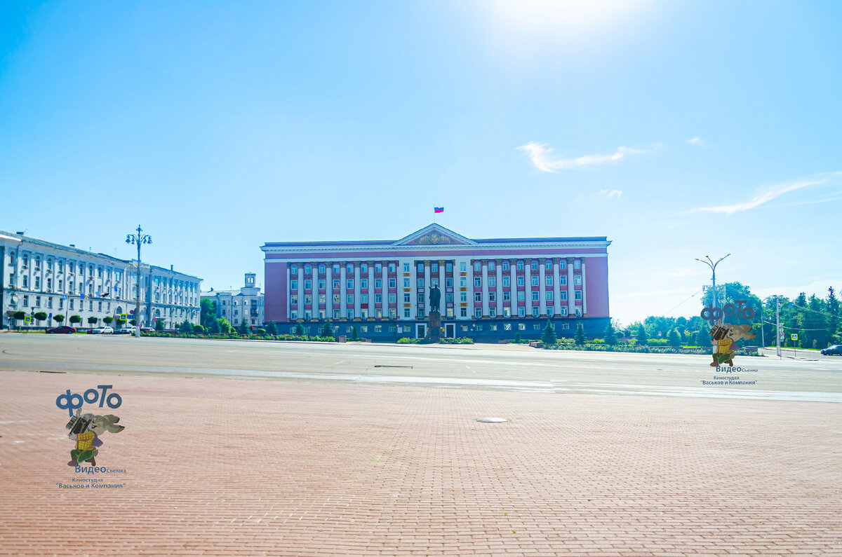 Красная площадь город курск фото