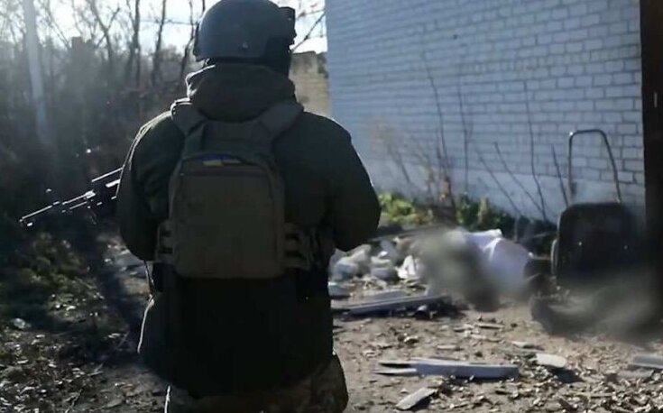 На расстрел наших пленных в Макеевке…