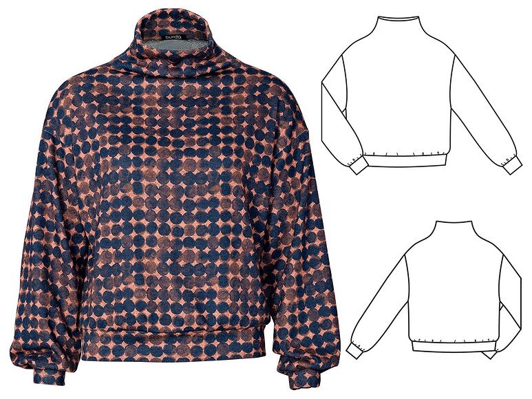     Технические рисунки Burda Style 1/2023
