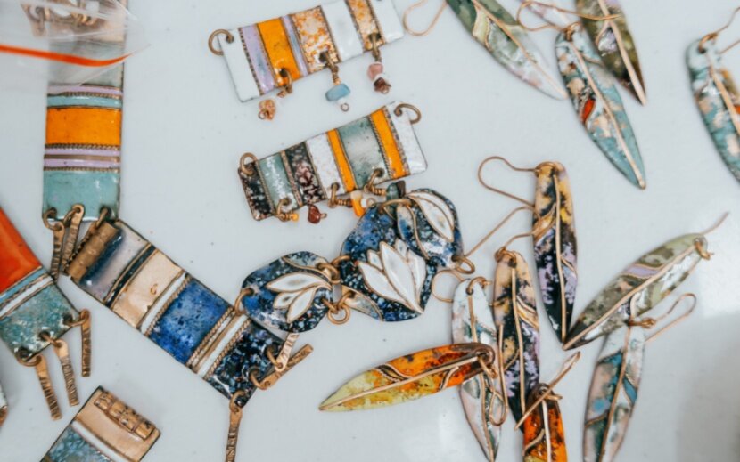    Украшения мастерской "Ибыр Весь"Мария Бакланова