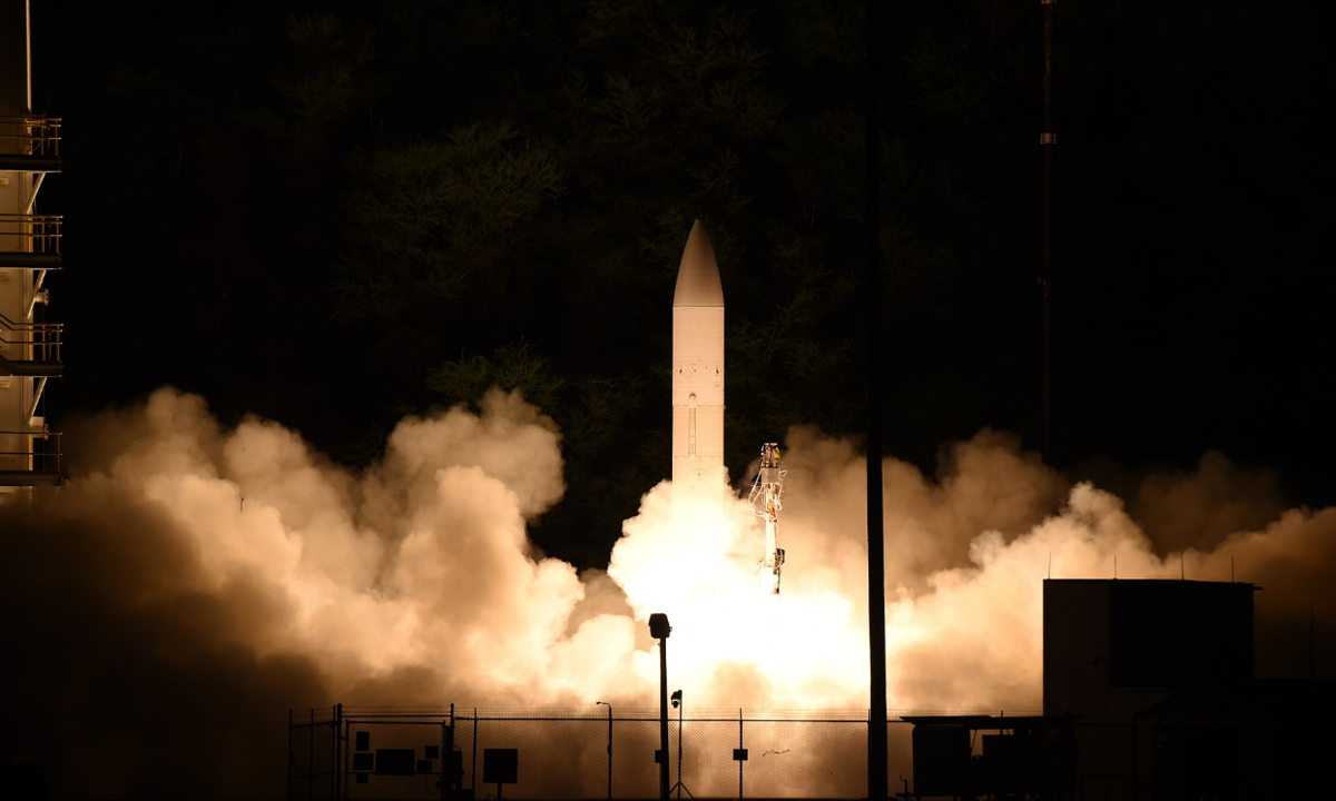 Старт ракетоносителя будущего "Тёмного орла", в 2020 году. Вместе с гиперзвуковым планирующим блоком они ещё не летали. Это должно было произойти 6 сентября 2023 года. Но что-то опять пошло не так. Фото NASA 