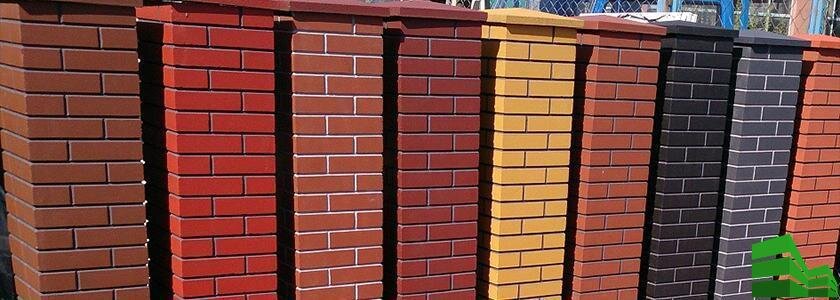 Преимущества идеи использования пиксельных панелей для заборов с имитацией кирпича