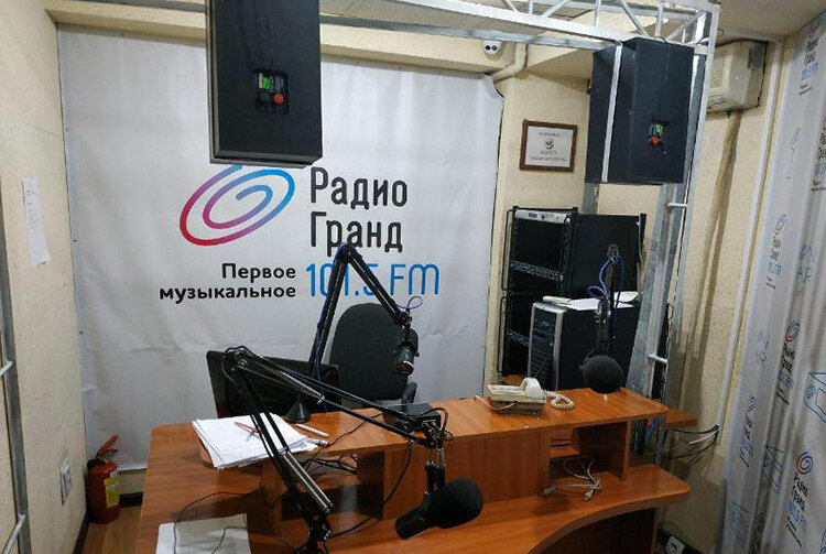 Студия радио "Гранд". Фото с сайта Vesti.uz