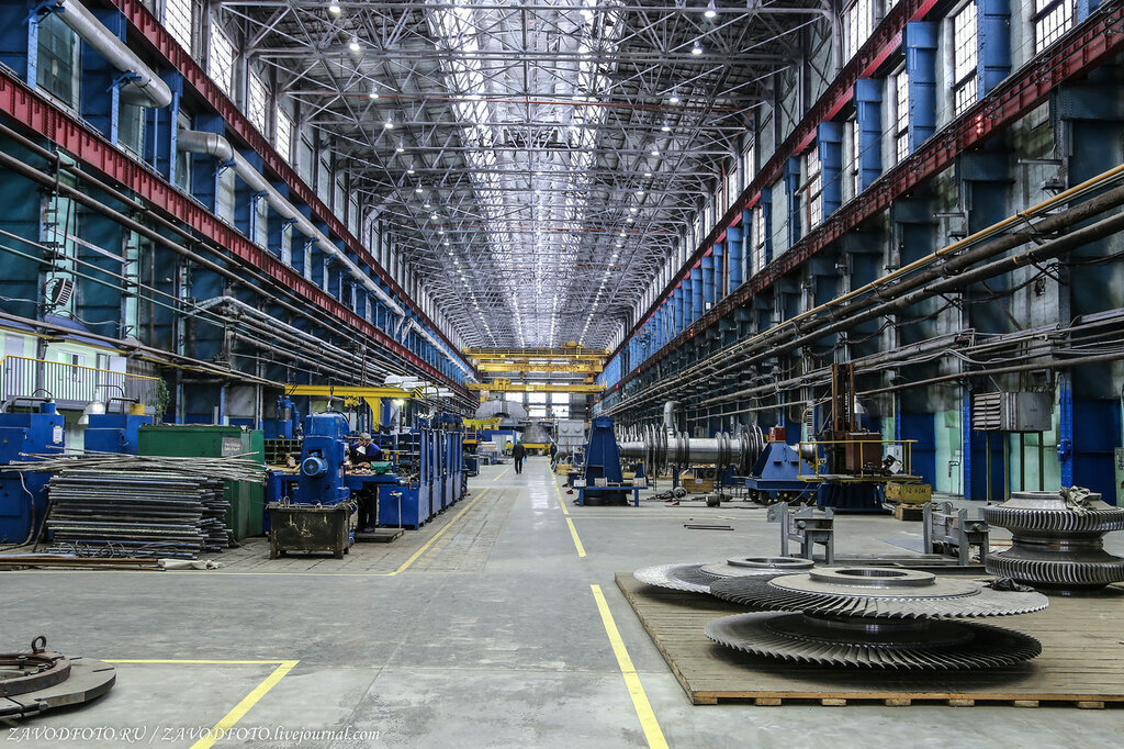 Производство машиностроительного завода