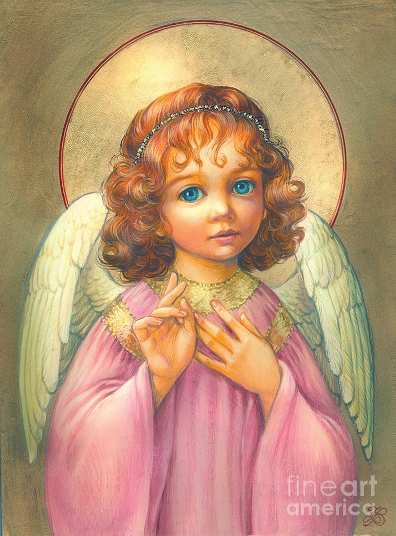 Zorina Baldescu, "Angel Child" | https://www.facebook.com/Zorina.Baldescu.Art/photos/a.141392026001772/141392126001762/?type=3