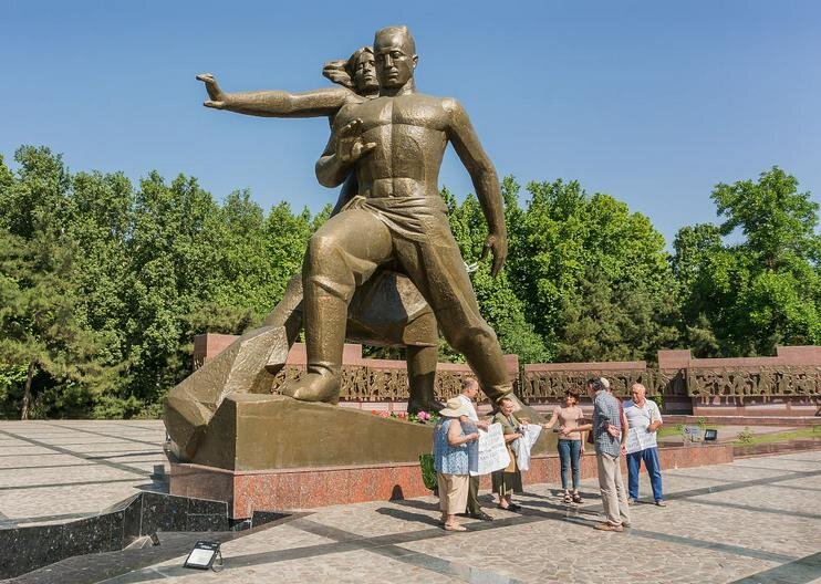 На пикете в Ташкенте 13 мая 2019 года. Фото Андрея Кудряшова/"Фергана"